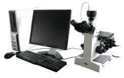 Trinocular Practical Metallurgical Microscope 6v 30w Illuminator For Colleges /