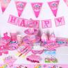 China My Little Pony Baby Shower Childrens Disposable Party Tableware Sets wholesale