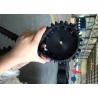China 1.25kg High Friction Robot Rubber Tracks Easy To Change Size 50 X 25 X 101 wholesale