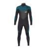 Black And Blue Scuba Diving Wetsuit Ergonomics Panel Long - Sleeve Protection