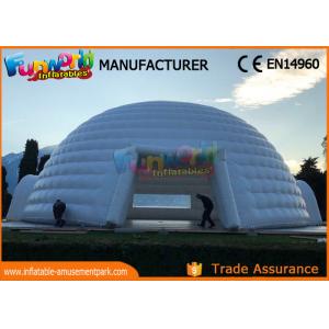 China 14m Diameter Clear Dome Inflatable Party Tent With Transparent Windows supplier