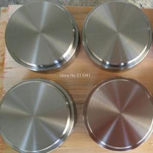 China ti-al alloy target for Vacuum PVD,100mm D x 40mm L,Plating rose-goden, rose-red wholesale