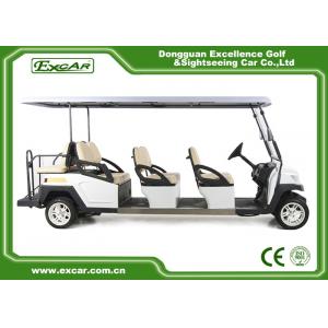 China ISO Approved Electric Sightseeing Car 48V Trojan Battery Electric Passenger Car supplier