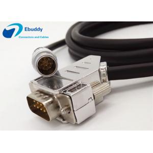 Lemo 8pin to DB9 Custom Power Cables Lemo FGG.1B.308 male cable for topcon total station