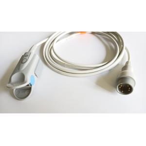 China Monitor do grampo SPO2 do dedo do adulto 3m TPU de Hwatime 6pin supplier
