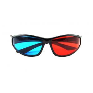 China Eco Friendly ABS Plastic Red Cyan 3D Glasses Polarized Watching 3d Movie supplier