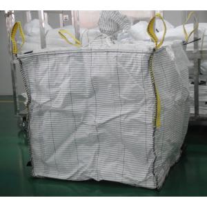 China U panel UV treated Type C FIBC , 4 loops big 1 tonne bulk bag supplier