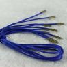 China Home Textile Drawstring Cord 5mm Braided Cotton Cord Blue Purple wholesale
