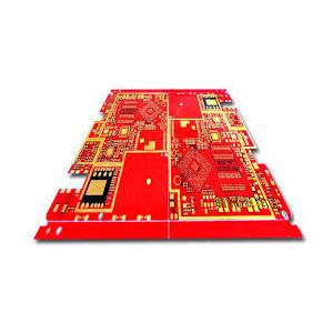 China Custom FR-4 Red Solder Mask Double Sided Pcb Design 6 Layers Fabrication supplier
