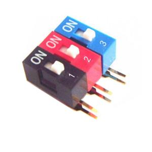 China SPST Standard Slide Type Smd Rotary Dip Switch supplier