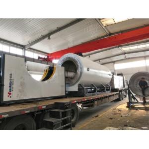 China Vacuum Calibrating Pre Insulated pE Pipe Extrusion Line 150KW supplier