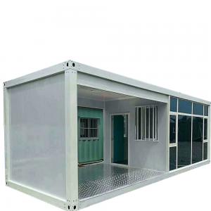 Ontop 20ft 40ft Luxury Modern Portable Modern Modular Steel Frame Steel  Portable Modular Homes Container Houses