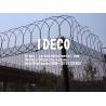 China Razor Wire Flat Wrap Coils Fence Top for Crowded Areas, Razor Barbed Wire Security Barriers wholesale