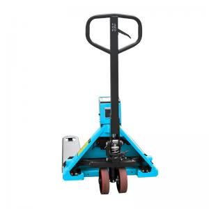 Manual Hand Pallet Truck With Printer and digital pallet scale