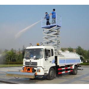 China 11 Meters Truck Mounted Scissor Lift with 500KG Loading Capacity wholesale