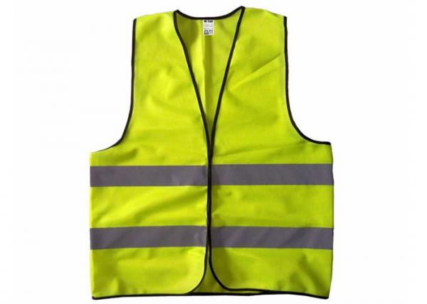 Fluorescent PPE Safety Vest Sleeveless Protective And Safety Clothing EN471