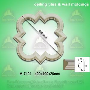 China New style decorative PU ceiling tiles/wall mouldings supplier