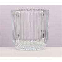 China 150ml Round Clear Glass Candle Votive Holders Set for Wedding Party Home Decor on sale
