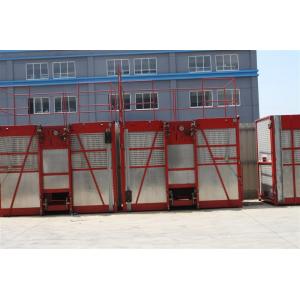 China Painted / Hot Dipped Zinc Construction Hoist Rental 1000kg  - 3200kg supplier