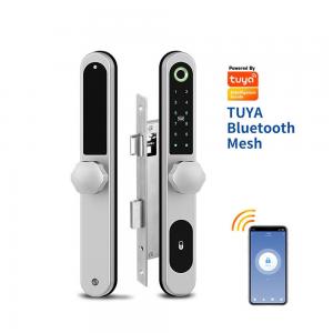 Sliding Digital Smart Door Lock with TT lock and Slim Waterproof Wireless Door Lock for Hotel with Tuya APP