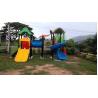 Disabled Children Outdoor Garden Slides , Orphanage Recreational Equipment High