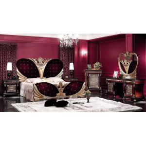 1800*2000*1500mm Fabric Modern Luxury Double Bed Oak Classic Bedroom Furniture Set