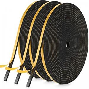 Insulation Self Adhesive Neoprene Foam Strip High Density Rubber Foam Weatherstrip