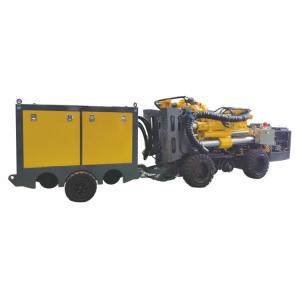 Towed Chassis Crawler Raise Bore Machine With Large Pitch High Strength Drill Pipe