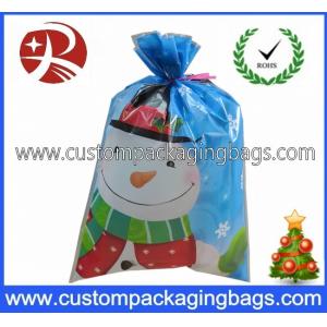 China HDPE Die Cut Handle Plastic Treat Bags With Custom Logo For Kids supplier