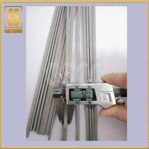 China Thermal Expansion Coefficient 4.5-5.5×10-6/K Silver Gray Tungsten Strips supplier