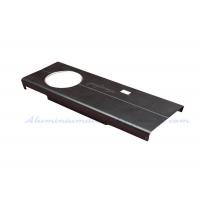China Black Anodize Extruded Aluminum Enclosures For Audio / AMP L267 * W95 * H32mm on sale