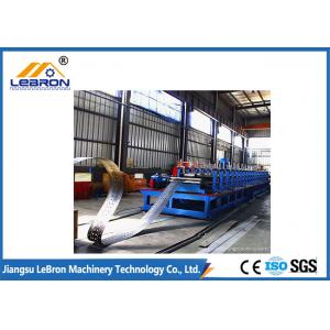 China High Speed Cable Tray Roll Forming Machine , 18 Stations Cable Tray Punching Machine supplier