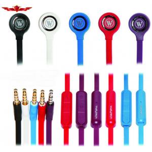 Hot Selling Super Bass 3.5MM Wired In Ear Earphone With MIC For Iphone 5S Multi Colors