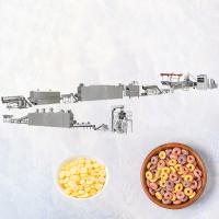 China Stainless Steel Breakfast Cereal Production Line Corn Flakes Making Machine on sale