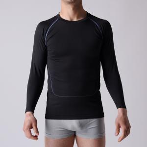 Gym T-shirt,  seamless OEM man sports Shirt,  long sleeve,   XLLS003,  Functional underwear,