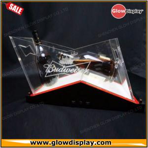 Factory wholesale luminous acrylic led lighting budweiser beer ice bucket for party