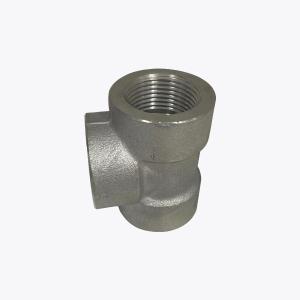 China Asme b16.9 calendrier 40 Pipe en acier raccords filetés Tee en acier inoxydable équivalent Tee 304 supplier