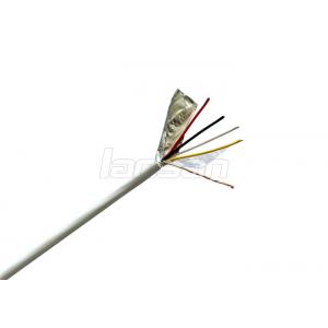 China 4 Cores Special Cables Security Burglar Alarm Cable With Shielding CE Approved supplier