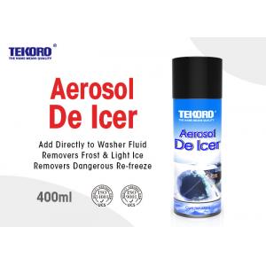 Aerosol De Icer Wiper Blades / Headlights / Mirrors Use Harmless To Vehicle Finish