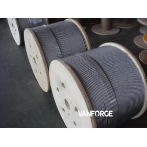 6x36 FC IWRC Construction Wire Rope Stainless Steel 316 , Marine Wire Rope