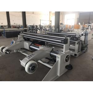 China Automatic Full Hydraulic Slitter And Rewinder Shaftless Support supplier