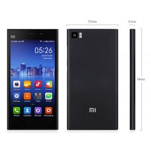 China Original Xiaomi Mi3 M3 Qualcomm Quad Core Mobile Phones 2GB RAM 16GB ROM 5 inch 1080p supplier