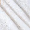 China Factory Embroidery Lace Fabric Embroidered Lace Fabric Polyester white embroidery lace trim for Dress wholesale