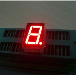 China Ultra red 14.2mm Single Digit 7 Segment Led Display common anode For Digital Indicator supplier