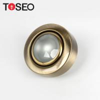 China 12V Round Recessed LED Downlights / G4 Golden Mini Cabinet Lights on sale