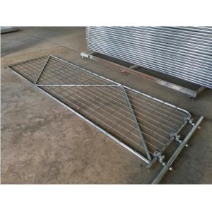 4mm Hot Dip Galvanized 1800mm Height Welded Farm Gate For Horse And Cattle