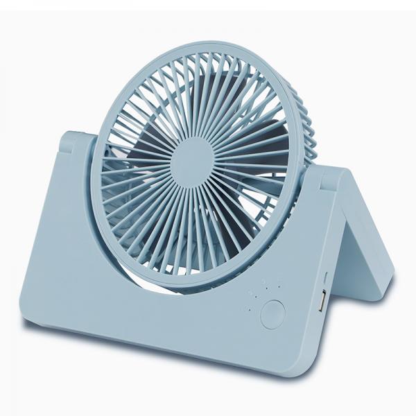 OEM Mini Portable Rechargeable Fan , Office Mini Rechargeable Folded Fan