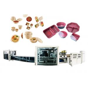 Plate Take Away Food Container Making Machine 60mode Min