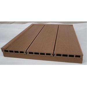 China Hollow WPC Composite Decking / WPC Exterior Laminated Flooring Decking supplier