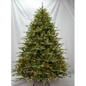 66" Girth 7.5FT PE Plastic Christmas Tree For Garden Decor